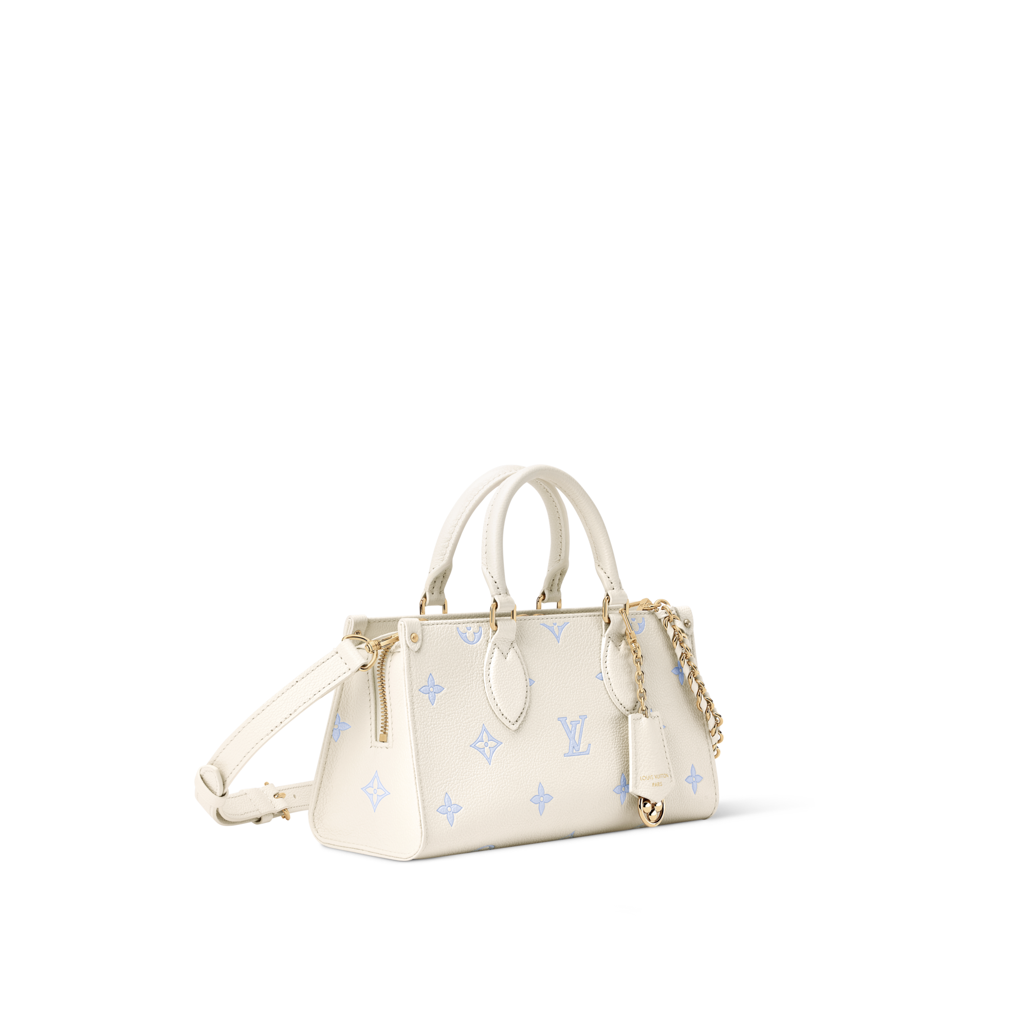 オンザゴー EW バイカラー モノグラム・アンプラント レザー｜ルイ